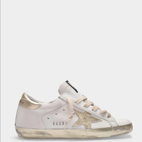 Golden Goose Shoes - ⚜️ Golden Goose Superstar distressed leather sneakers